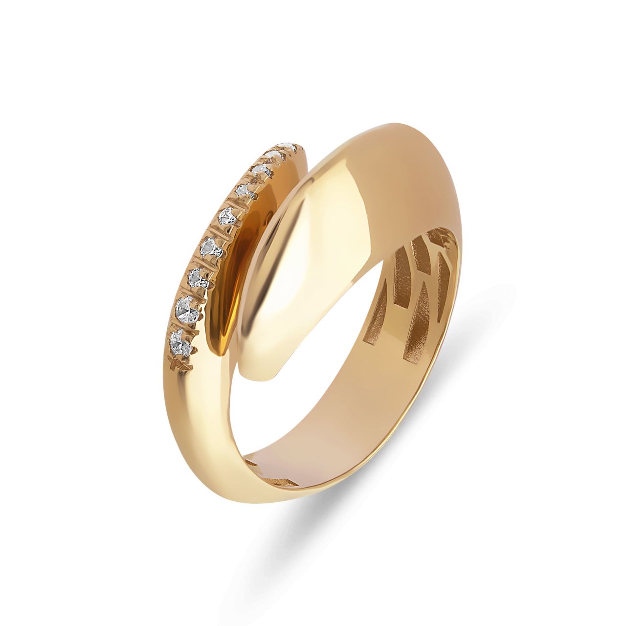 TSY 2230 Altın Yüzük Rose Altın