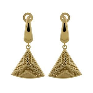 Gold Earrings Yellow Gold 4g TSM 2211